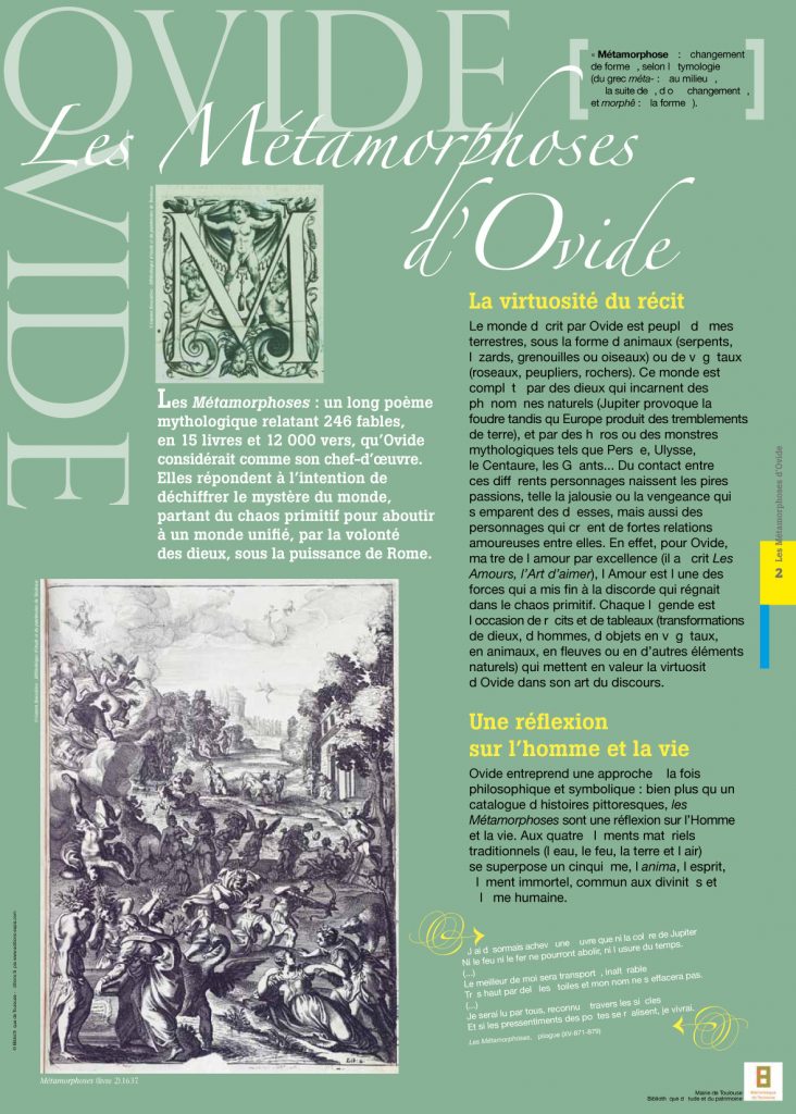 Les 16 Métamorphoses D Ovide Résumé