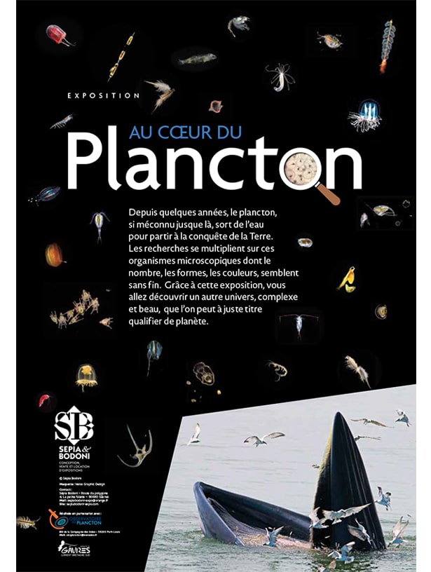 exposition itinérante sur le plancton
exposition itinérantes sur l'océan
exposition itinérante sur la mer